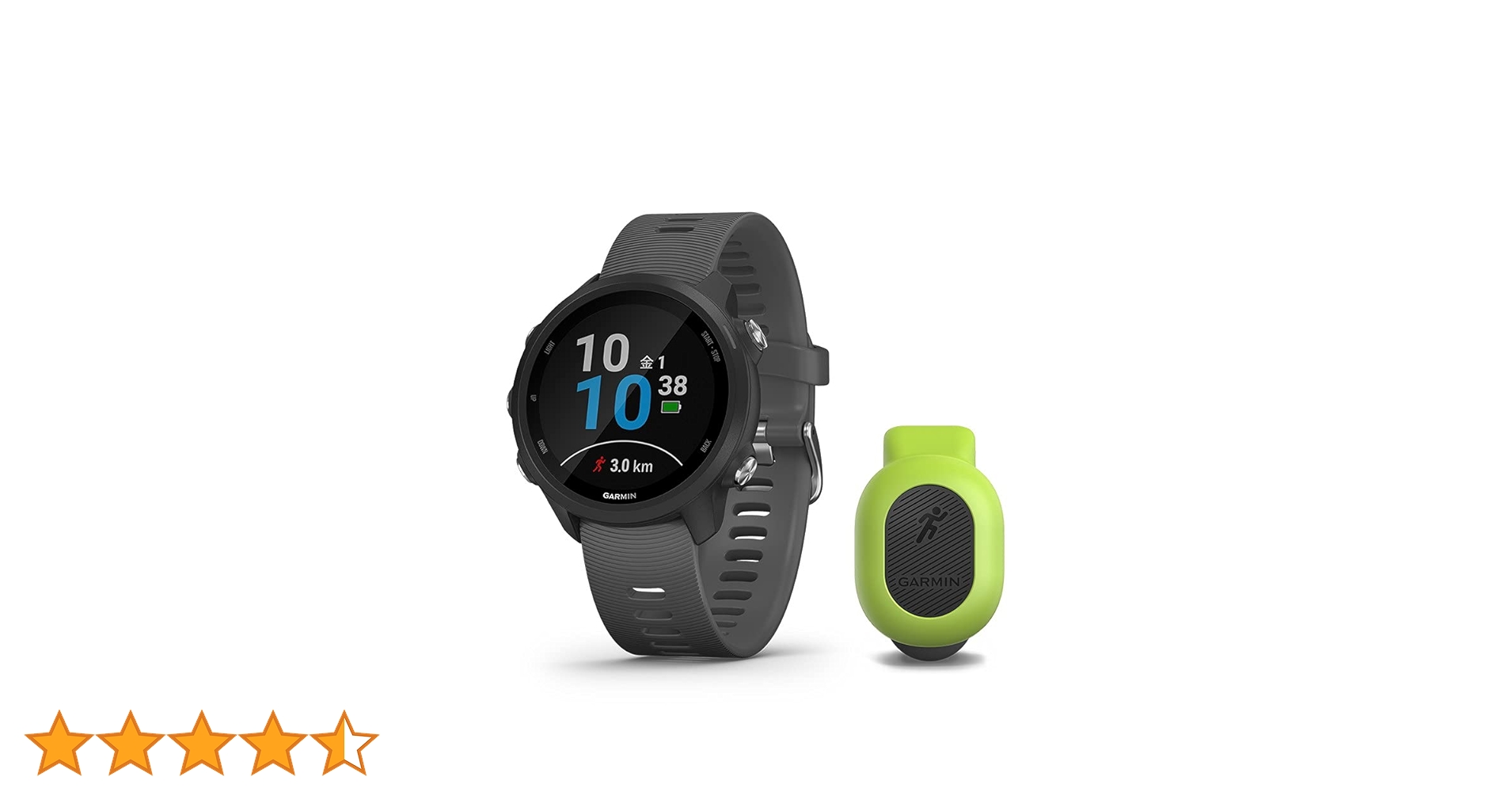 Amazon | GARMIN(ガーミン) ForeAthlete 245 Black Slate